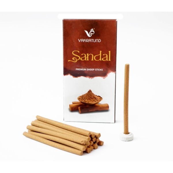 Благовония безосновные Сандал UNITED FRAGRANCE Sandal Dhoop 20 шт.