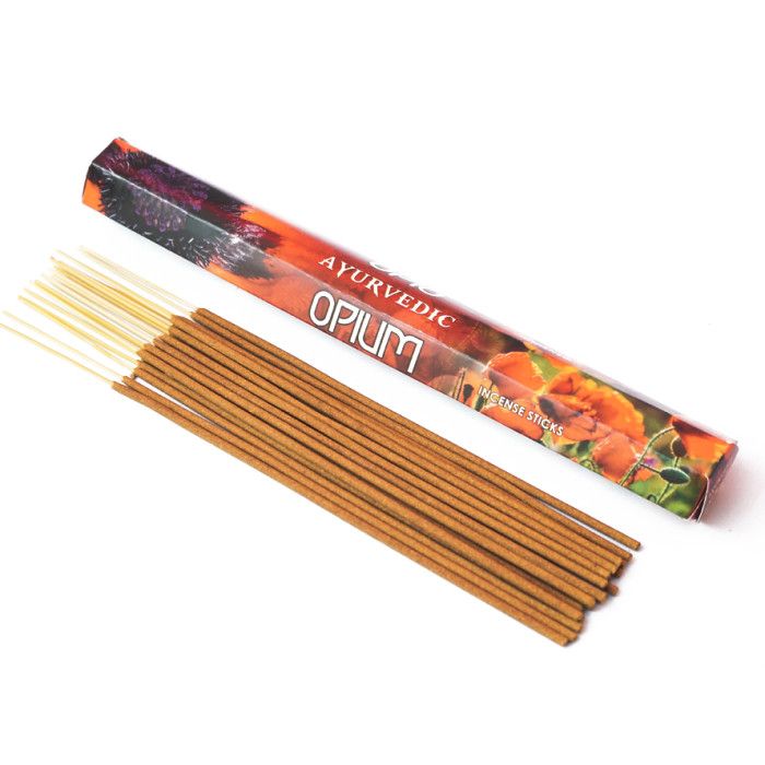 Благовония Опиум Аюрведик Ayurvedic Opium 20 шт.