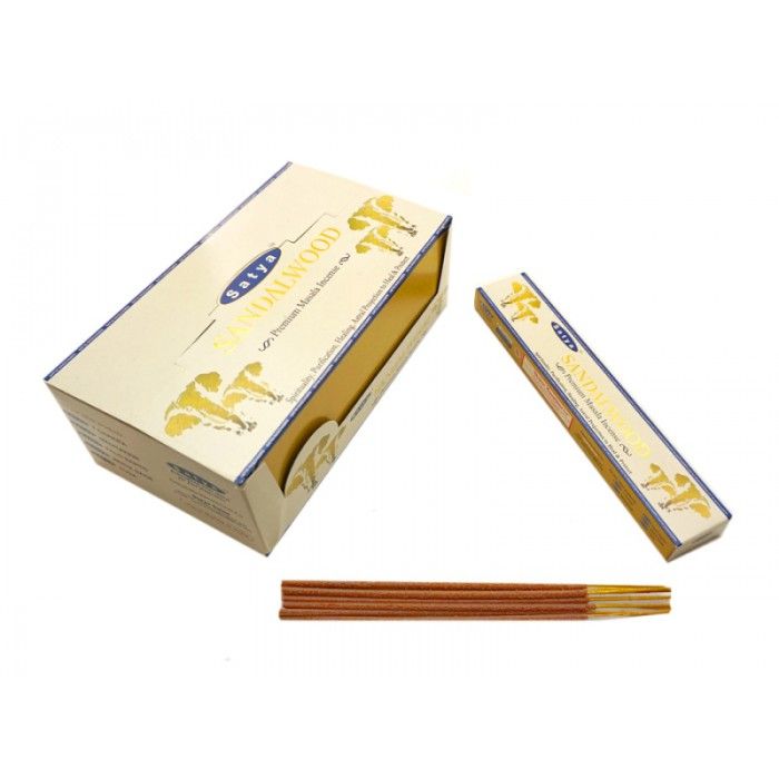 Пахощі Сандалове дерево Сатья Satya Premium Sandalwood 15 грам
