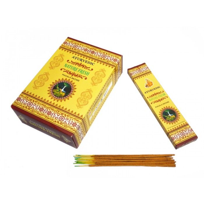 Аромапалочки Свежесть природы Аюрведик Ayurvedic Nature Fresh 20 грамм