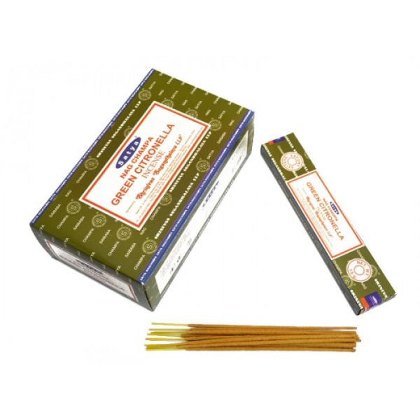 Пахощі Зелена цитронелла Сатья Satya Green Citronella 15 грам