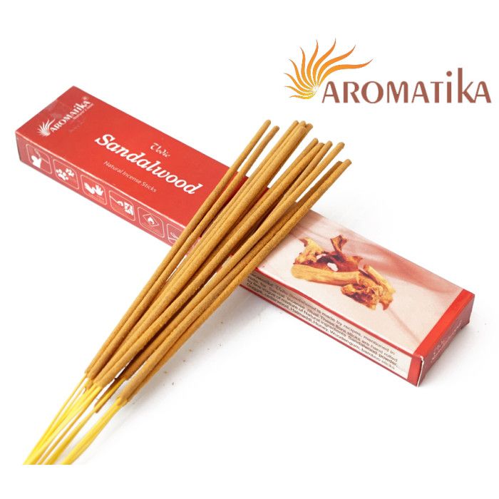 Пахощі Сандалове дерево Ароматіка Aromatika Vedic Sandalwood 15 грам