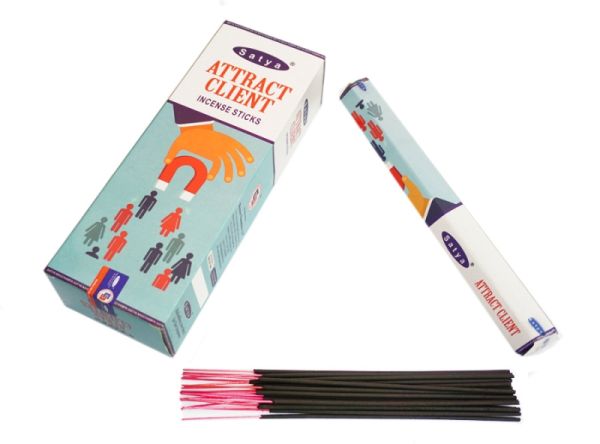 Ароматичні палички Залучення клієнтів Сатья Satya ATTRACT CLIENT 20 шт.