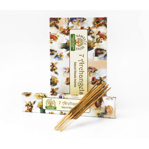 Благовония 7 Архангелов Намасте Индия NAMASTE INDIA 7 ACHANGELS 15 грамм