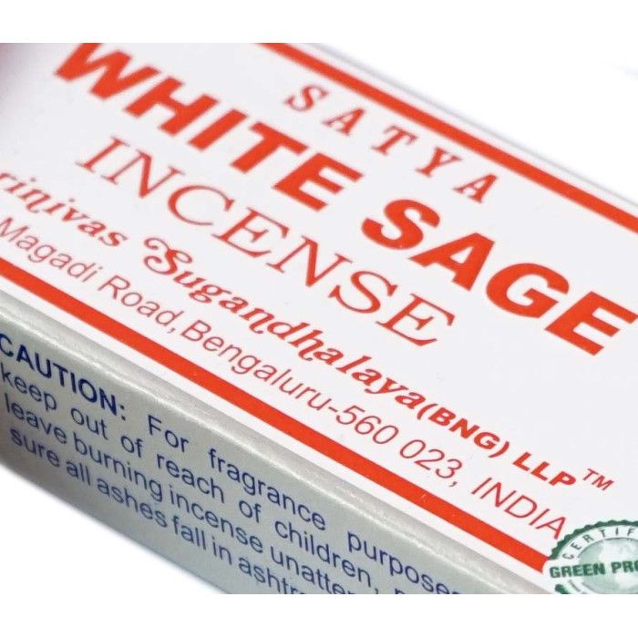 Благовония Белый Шалфей Сатья Satya White Sage 15 грамм