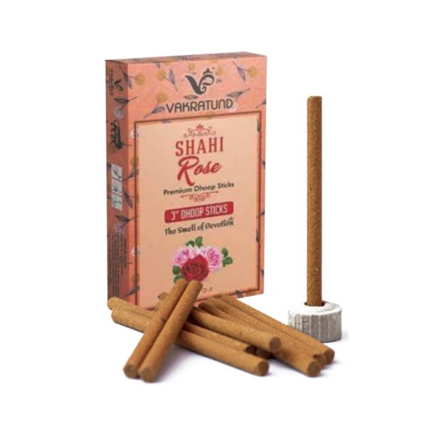 Пахощі безосновні Шахі Троянда UNITED FRAGRANCE Shahi Rose Dhoop 10 шт.