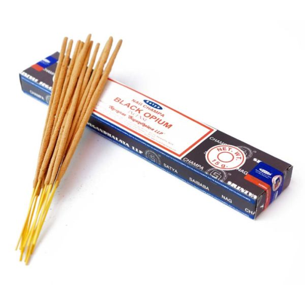 Благовония Чёрный Опиум Сатья SATYA BLACK OPIUM 15 грамм