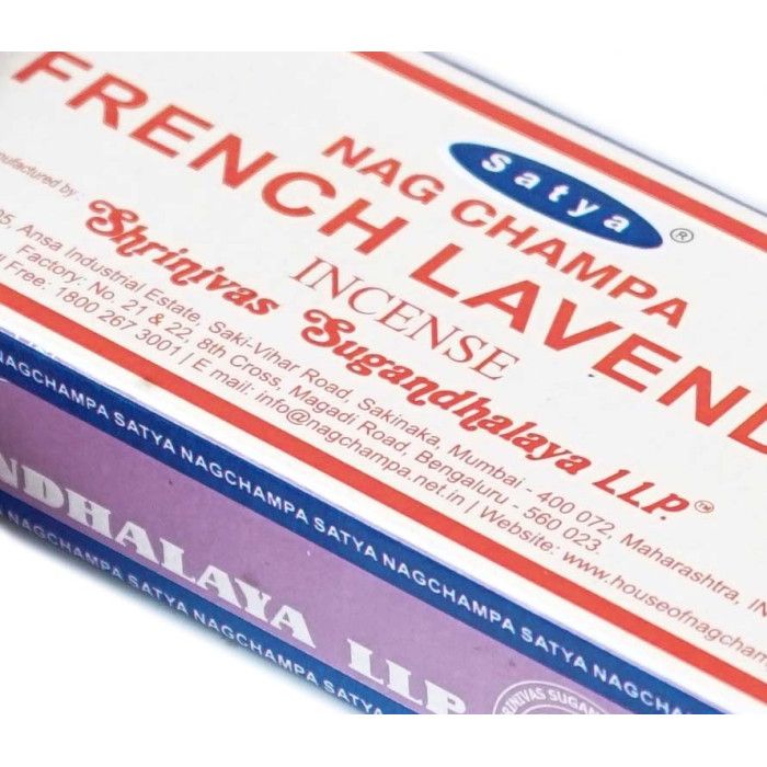 Благовония Франзузская Лаванда Сатья SATYA FRANCH LAVENDER 15 грамм