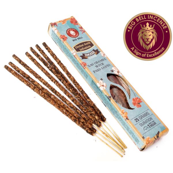 Пахощі Наг Чампа та Пало Санто BIG BELL Smudge Nag Champa Palo Santo 25 грам