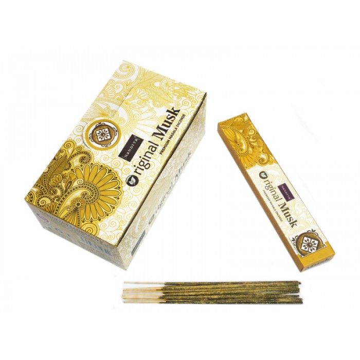 Аромапалочки пыльцевые Муск Нандита Nandita Original Musk 15 грамм