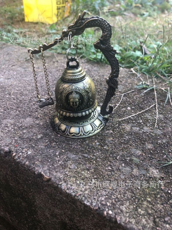 Дзвіночок настільний силуміновий "Будда" 12 см.