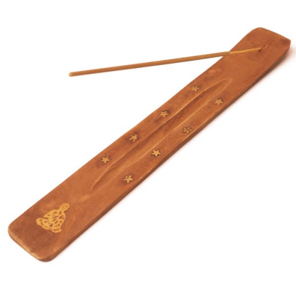 Подставка для благовоний деревянная ЛЫЖА Будда