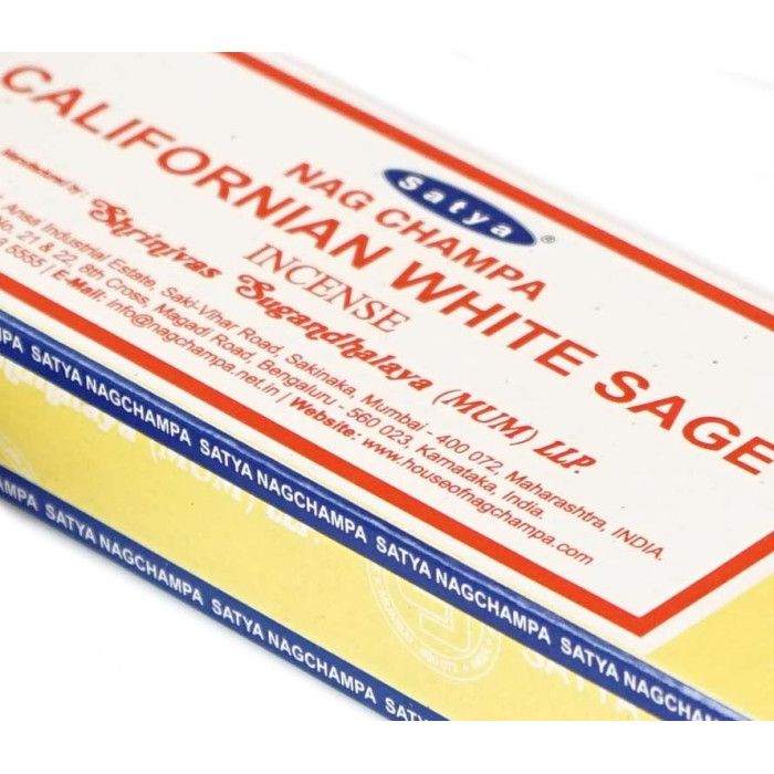 Благовония Калифорнийский белый шалфей Сатья Satya Californian White Sage 15 грамм