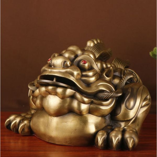 Статуетка "Царська Жаба багатства" (велика, бронза)