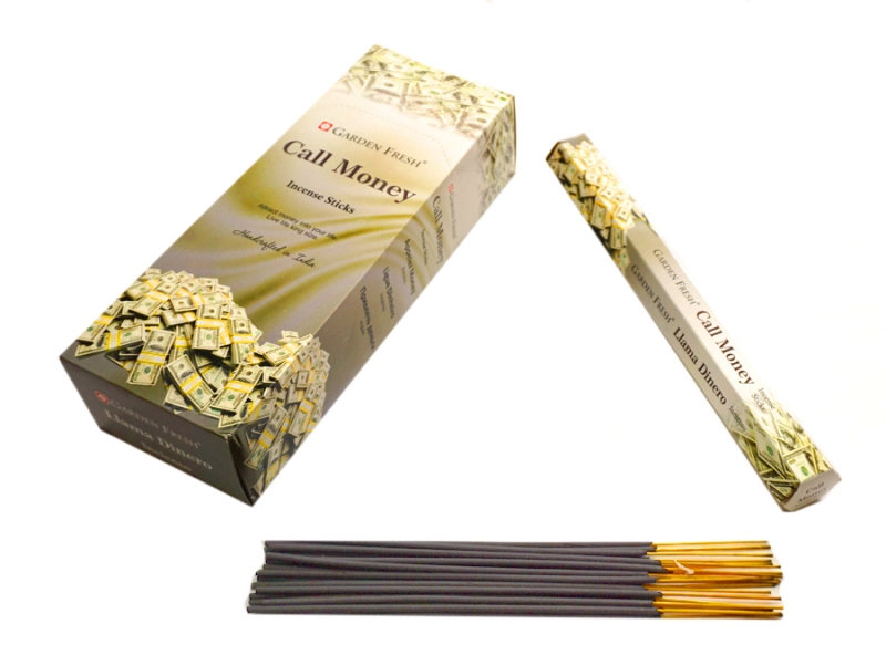 Аромапалички Залучення грошей Гарден Фреш GF CALL MONEY 20 шт.
