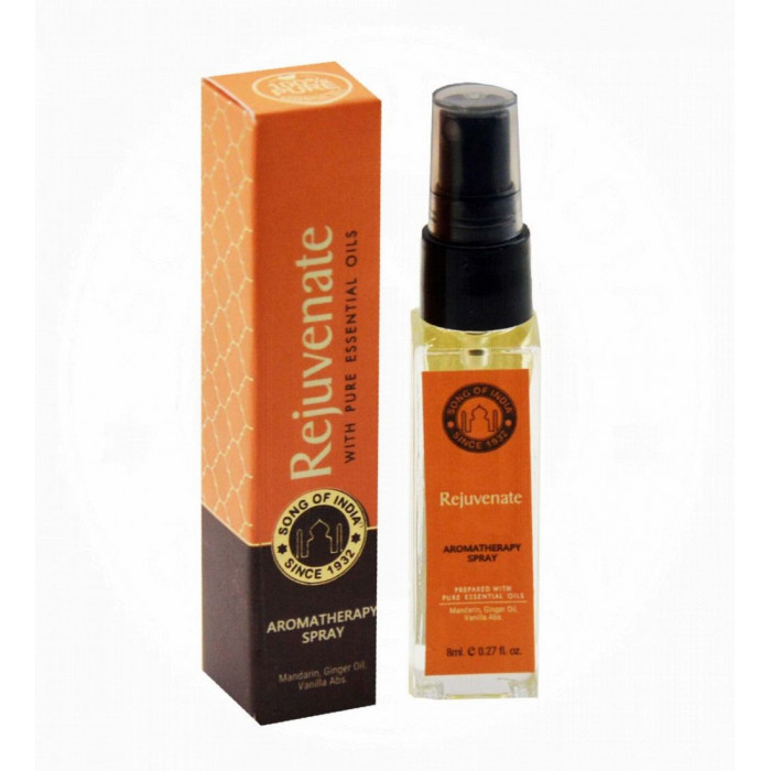 Спрей для тіла ароматичний Омолодження "Song of India" 8 мл.